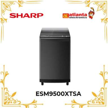 Sharp ESM9500XTSA Mesin Cuci Top Loading 9,5 Kg