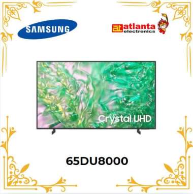 SAMSUNG 65DU8000 CRYSTAL 4K, airslim UHD SMART TV 65 Inch