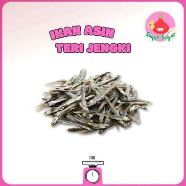 Sayur Segar - Ikan Asin Teri Jengki / Salted Anchovy 1kg