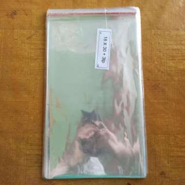 Plastik OPP lem/ seal uk 18x30 (100 pcs)