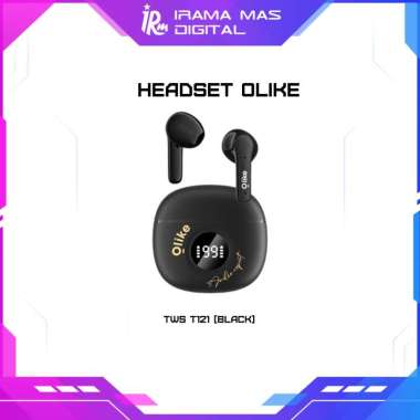HEADSET OLIKE - TWS T121 BLACK