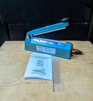 MATRIX Press Plastik Body Besi 20cm 30cm 40cm Impulse Sealer Hand Sealer Pres Plastik Manual MATRIX 