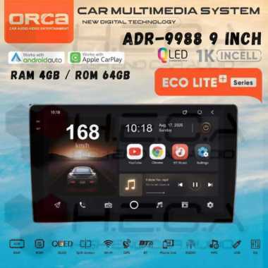 ORCA Eco Lite+ Series 4/64 GB 9" inch Android Lite Plus ADR-9988 Head Unit Tape TV Mobil Lite +