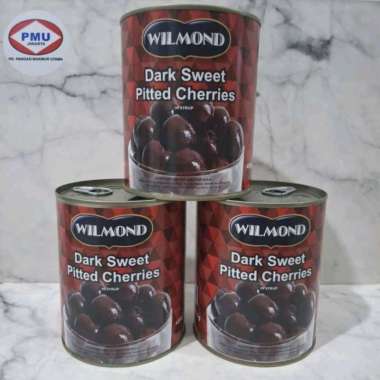 dark cherry kaleng sweet pitted wilmond 825 gr