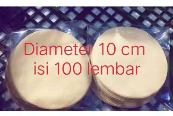 Kulit Dimsum Diameter 10 Cm Isi 100 Lembar packing biasa