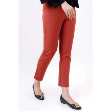 Benang Jarum - Basic Ankle Pants - Brick M