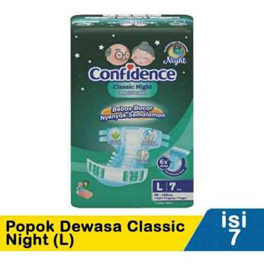 Popok Dewasa Lansia Confidence Diapers Dewasa Classic night L