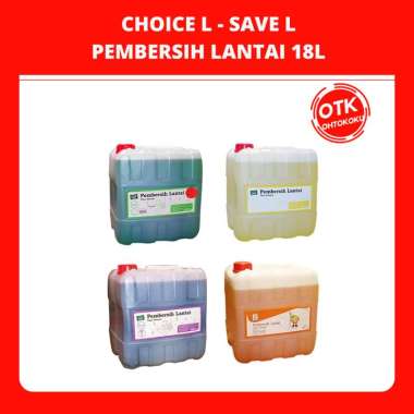 CHOICE L SAVE L PEMBERSIH LANTAI 18L JERYCAN lemon