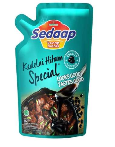 kecap manis sedaap sedap spesial hijau pouch 700