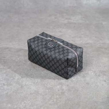 Tas GUCCI MONOGRAM GREY POUCH 100% ORIGINAL 27X12X12CM