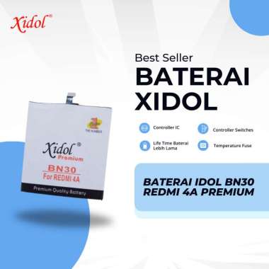 BATERAI XIDOL REDMI 4A PREMIUM - BN30 - BERGARANSI