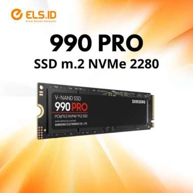 Samsung 990 PRO SSD m.2 NVMe 2280 Gen 4 2TB