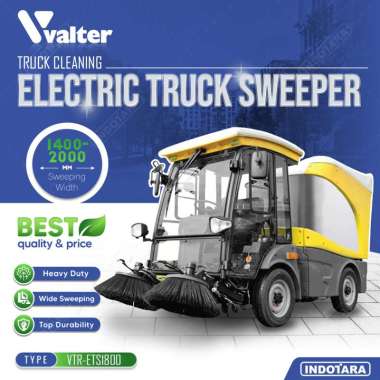 Electric Truck Sweeper / VALTER Heavy Duty Electric Truck Sweeper VTR-ETS1800
