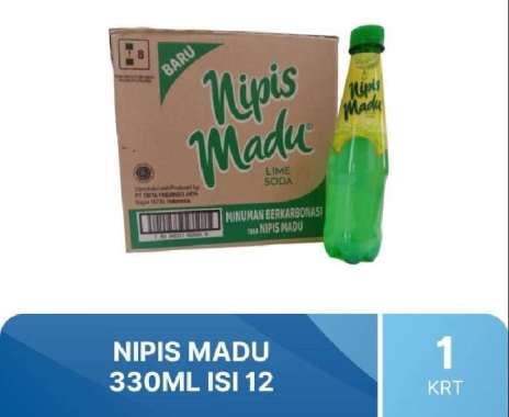 NIPIS MADU 330ML 1 DUS ISI 12 PCS