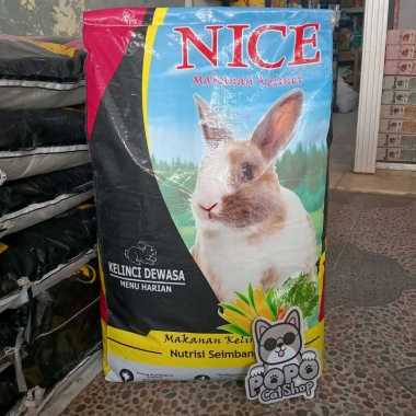 pelet pakan kelinci nice rabbit sak 20kg
