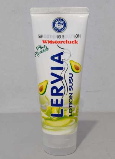 Lervia hand & body lotion 100ml milk honey avocado/ losion susu smoothing solution 100 ml LOTION AVO