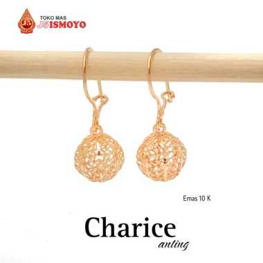 Anting Emas Mas Asli Model Charice J5 Ismoyo