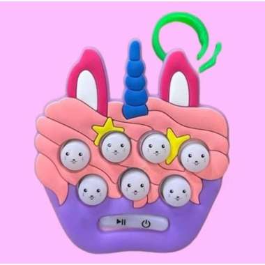 Gantungan Kunci Pop It Mini / Mainan Elektrik Gantungan Kunci / Mainan Pop It Mini Anak / Game Pop I