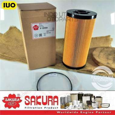 Filter Solar Bawah Hino 500 300 Dutro Euro 4 Saringan SAKURA F-13130