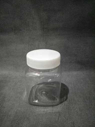 Toples Plastik 200 ml Kotak ( 10 PCS !!! ) Toples Bumbu dan Sambal