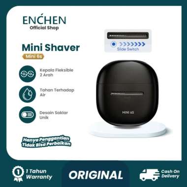 ENCHEN Mini 6s Mini Shaver Alat Cukur Jenggot Elektrik Waterproof Portable Longlasting Battery