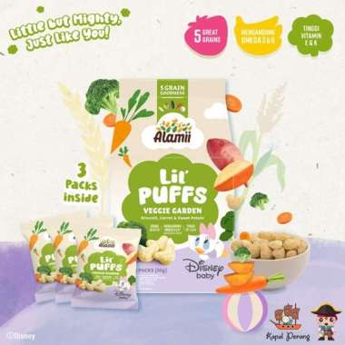 Alamii Lil' Puffs - Veggie Garden 30gram