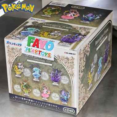 RE-MENT Pokemon Decorative Frame Collection Series - FULL SET 6 PCS Blind Box Figure Rement