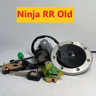 KUNCI KONTAK SET + TUTUP KAWASAKI NINJA RR OLD NINJA 150 RR, L, M, N, KRR 150