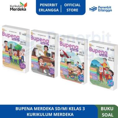 [Erlangga Official] Bupena Merdeka Sd Kelas 3a 3b 3c 3d Kurikulum Merdeka 3d