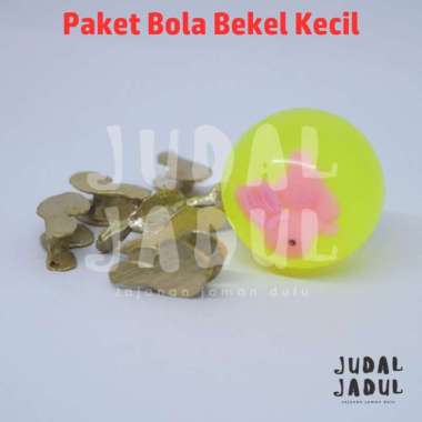 Bola Bekel Fullset Bola Karet Kecil & 6 Biji bekel Timah By JudalJadul