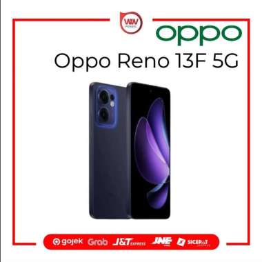 Hp Oppo Reno 13F 5G Ram 12GB Internal 256GB Garansi Resmi Luminous Blue