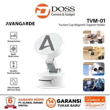 Avangarde AM-01 Premium Foldable Magsafe Car Phone Holder AM01 white