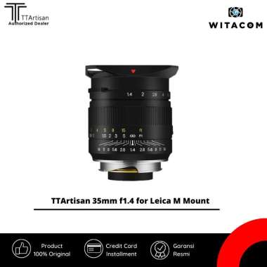 TTArtisan 35mm f1.4 for Leica M Mount - Garansi Resmi
