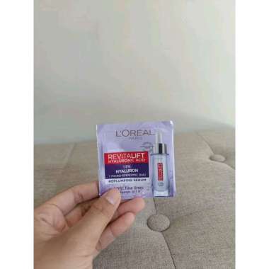 10buah Loreal Glycolic Bright Instan Glowing Serum 1.5ml/UV Defender Sun Repair Invisible Serum Spf 