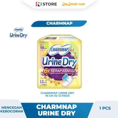 Charmnap Urine Dry Pembalut Urine 19CM isi 12 Pads Kemasan 1 Pcs / Ball