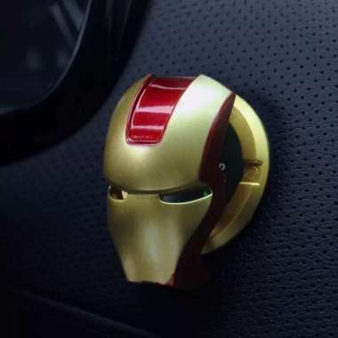 COVER ENGINE START STOP BUTTON ENGINE PENUTUP TOMBOL MOBIL UNIVERSAL IRONMAN