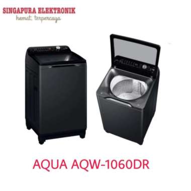 Aqua Mesin Cuci 1 Tabung Bukaan Atas 10.5kg AQW-1060DR