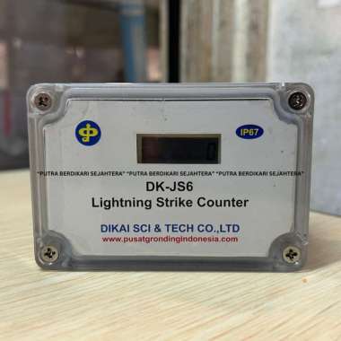 Lightning Strike Counter Merk Dikai DK-JS6 / Penghitung Sambaran Petir