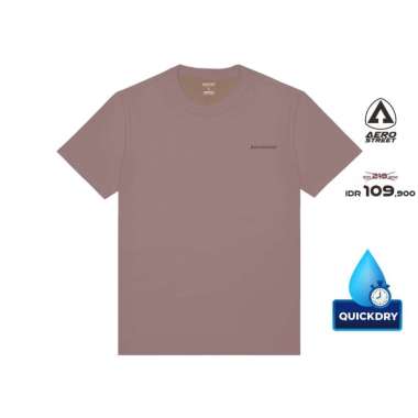 Aerostreet T Shirt Quick Dry Barthley Dusty Rose Kaos T Shirt K1BAA XXL