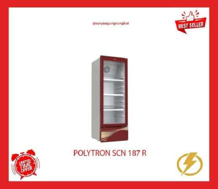 PENDINGIN / SHOWCASE POLYTRON 230 LITER - SCN 187 R