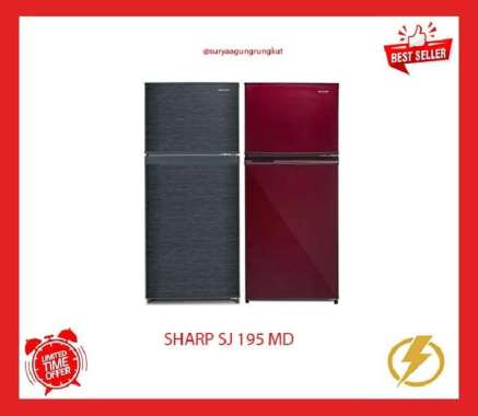 KULKAS SHARP SJ 195 MD (FREE ONGKIR SBY)