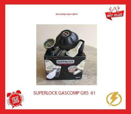 REGULATOR METER LPG GAS TEKANAN RENDAH SUPERLOCK GASCOMP GRS 01