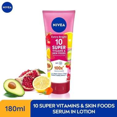 Nivea body lotion and body serum 180 ml 10 super vitamin