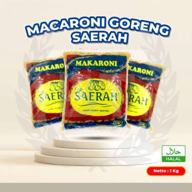 Makaroni Goreng Saerah 1 kg Makaroni Goreng Saerah 1kg – 1 pcs