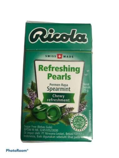 Ricola Spearmint Pearls 25gr