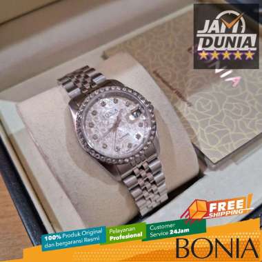 JAM BONIA ORIGINAL - BONIA BNB10550-3316S SAPPHIRE BONIA BNB 10550 3316 BONIA BNB10550-3316S JAM TAN