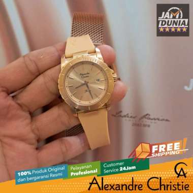 JAM ALEXANDRE CHRISTIE WANITA 6141 L7 AC6141 JAM TANGAN ALEXANDRE CHRISTIE WANITA ORIGINAL CT RS JAM