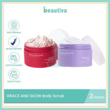 Grace and Glow Clay Body Scrub White-B3 Body Scrub