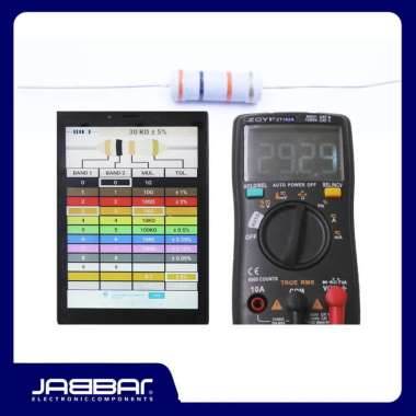 RESISTOR 30K OHM 3W 5% DIP - 5pcs