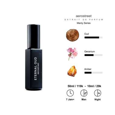 Aerostreet Parfum Manly Eternal Oud - Extrait De Parfum PF007 10 ML